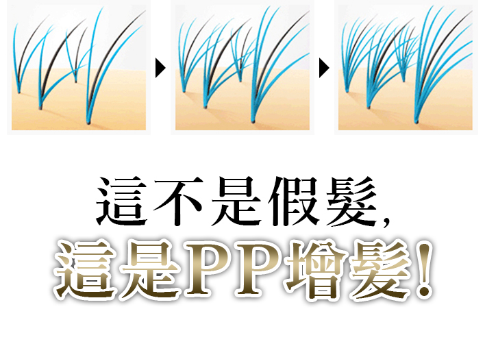 這不是假髮,這是PP增髪!