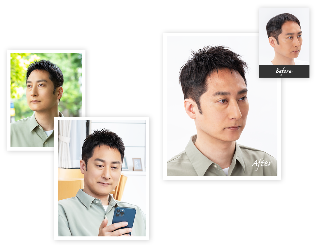 Aderans 假髮 CASE3